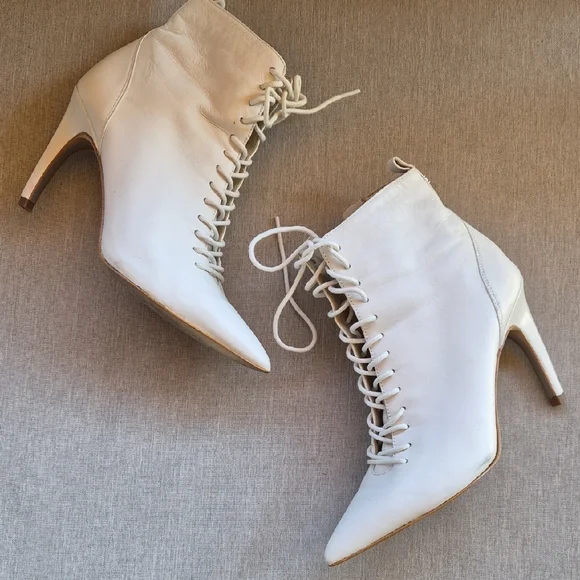 Sam Edelman Lace Up Boots - Picture 1 of 6
